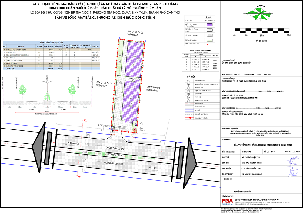 lap quy hoach tong mat bang du an nha may che bien 